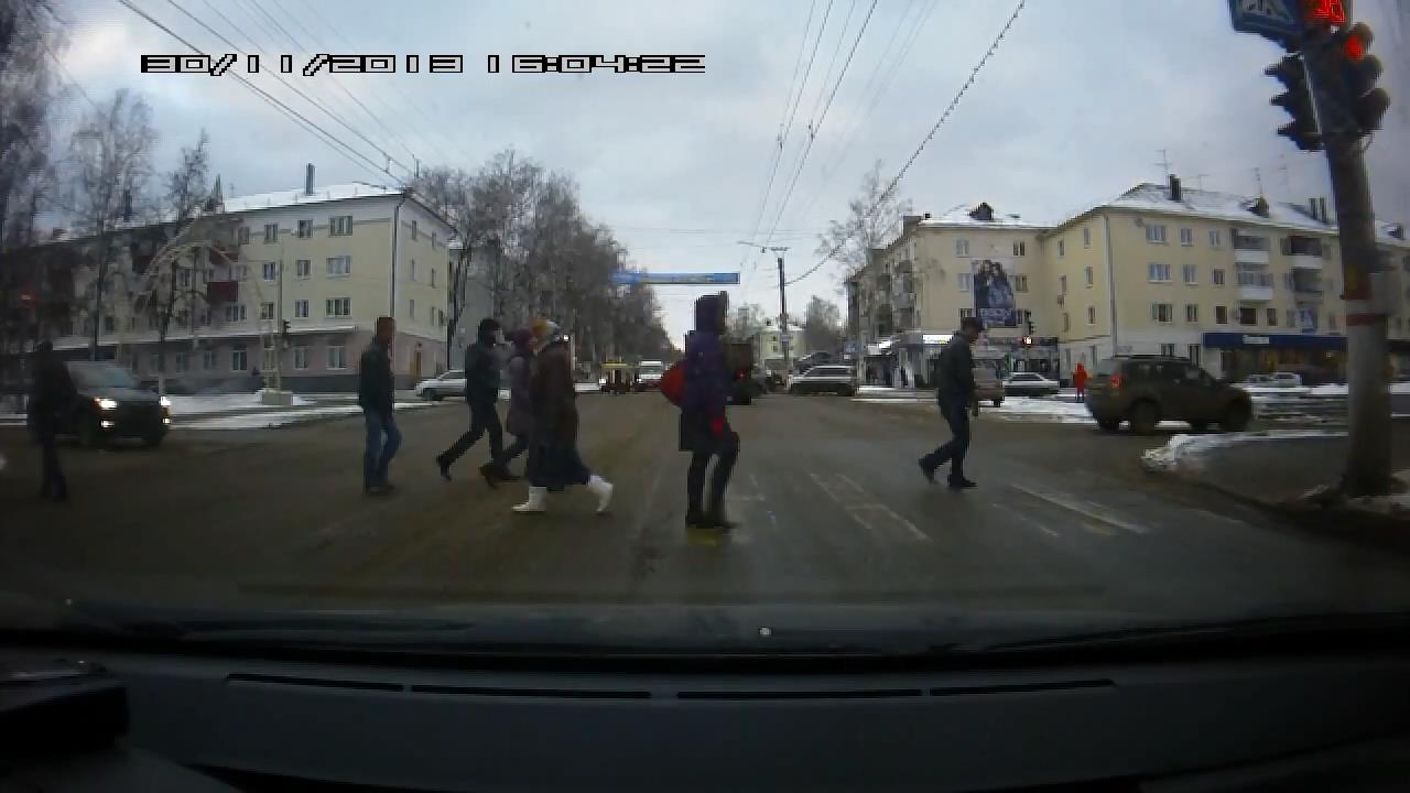 Пешехода сбили Пешехода сбили