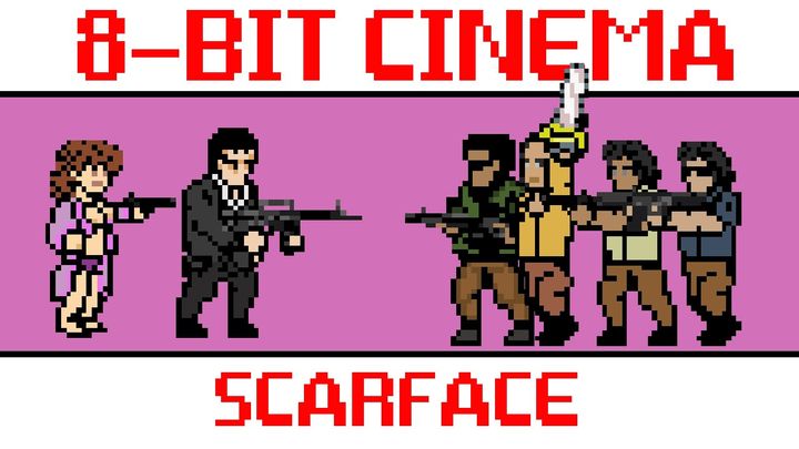 «Лицо со шрамом» превратили в 8-битную игру «Лицо со шрамом» превратили в 8-битную игру