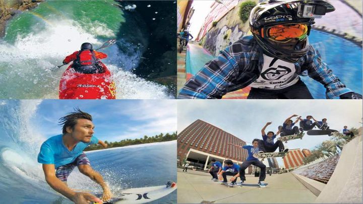 Лучшие кадры снятые на GoPro в 2015 году Лучшие кадры снятые на GoPro в 2015 году