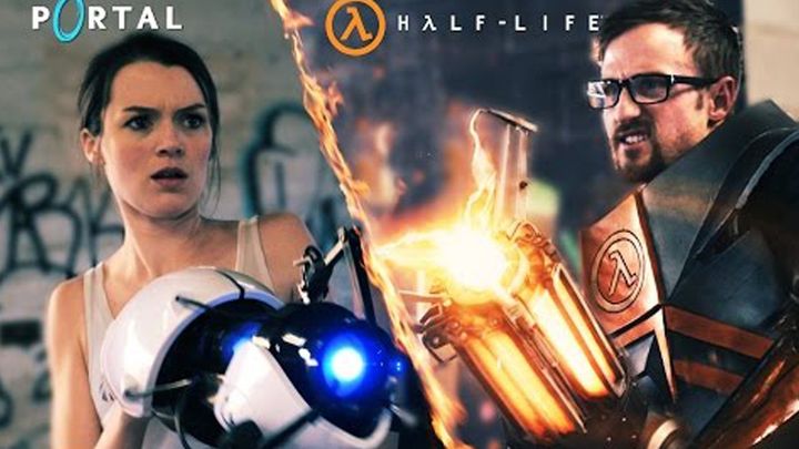Что будет, если Гордон Фримен из Half-Life встретится с Челл из Portal Что будет, если Гордон Фримен из Half-Life встретится с Челл из Portal