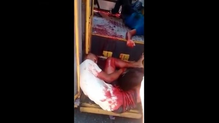 Жертва перестрелки в автобусе Жертва перестрелки в автобусе