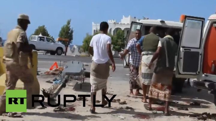 Ужасающие последствия теракта в Йемене Ужасающие последствия теракта в Йемене