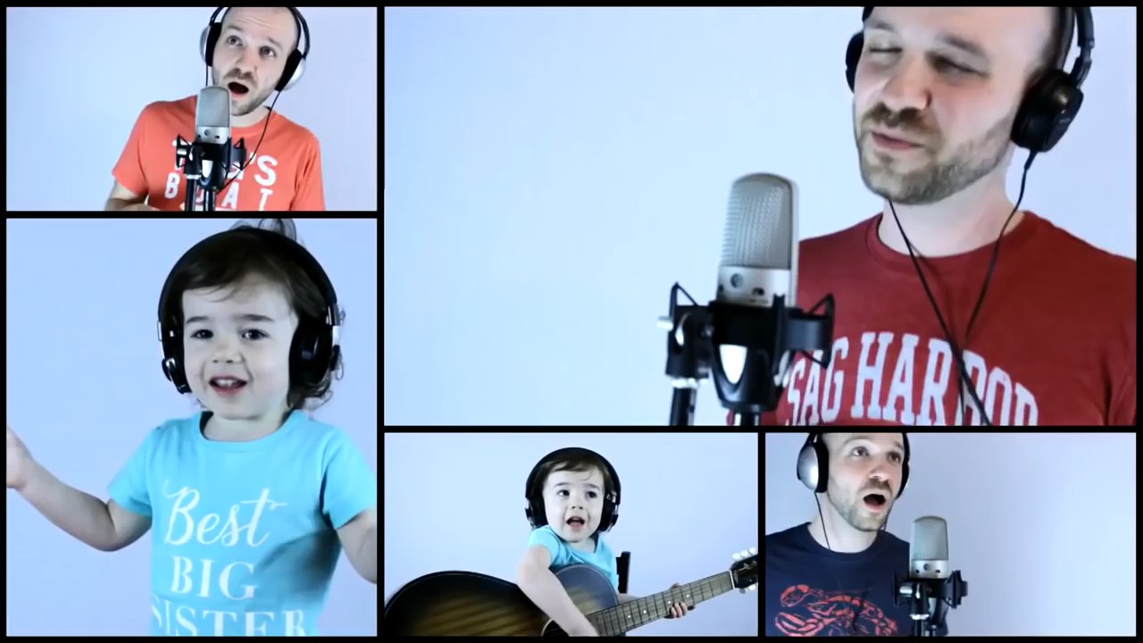 Отец и дочка спели песню "Take On Me" Отец и дочка спели песню "Take On Me"