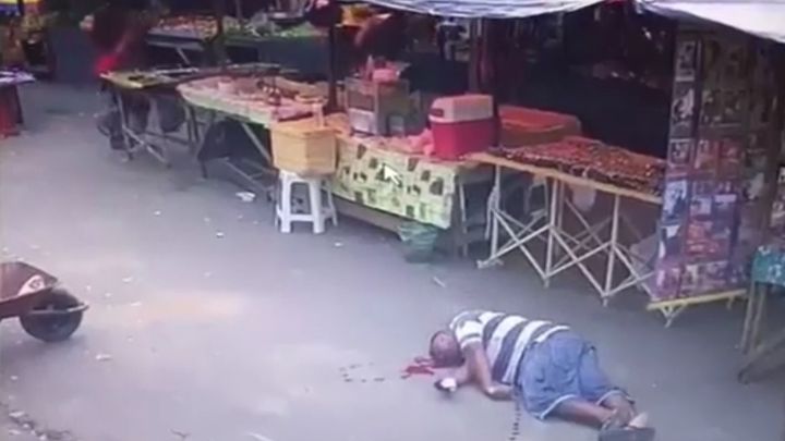 Хладнокровное убийство на рынке в Бразилии Хладнокровное убийство на рынке в Бразилии