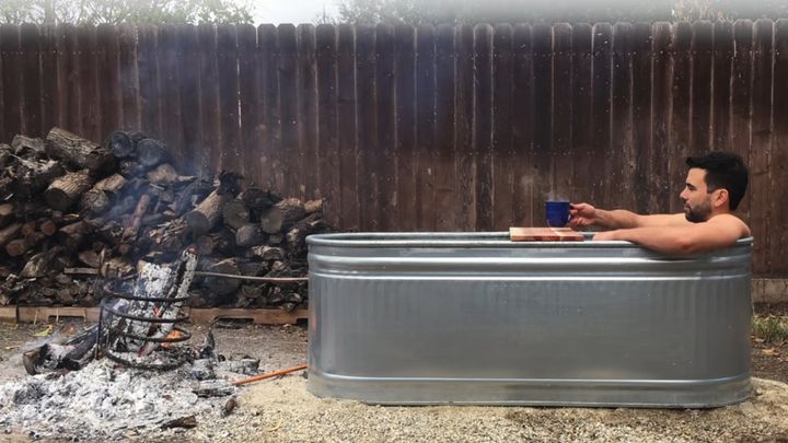 Как обустроить дровяную ванну на заднем дворе Как обустроить дровяную ванну на заднем дворе