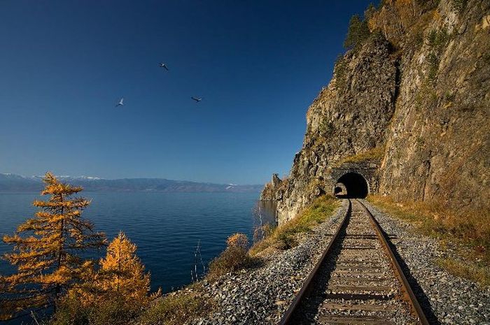 9 самых удивительных железных дорог в мире дорога, интересное, мир, поезд