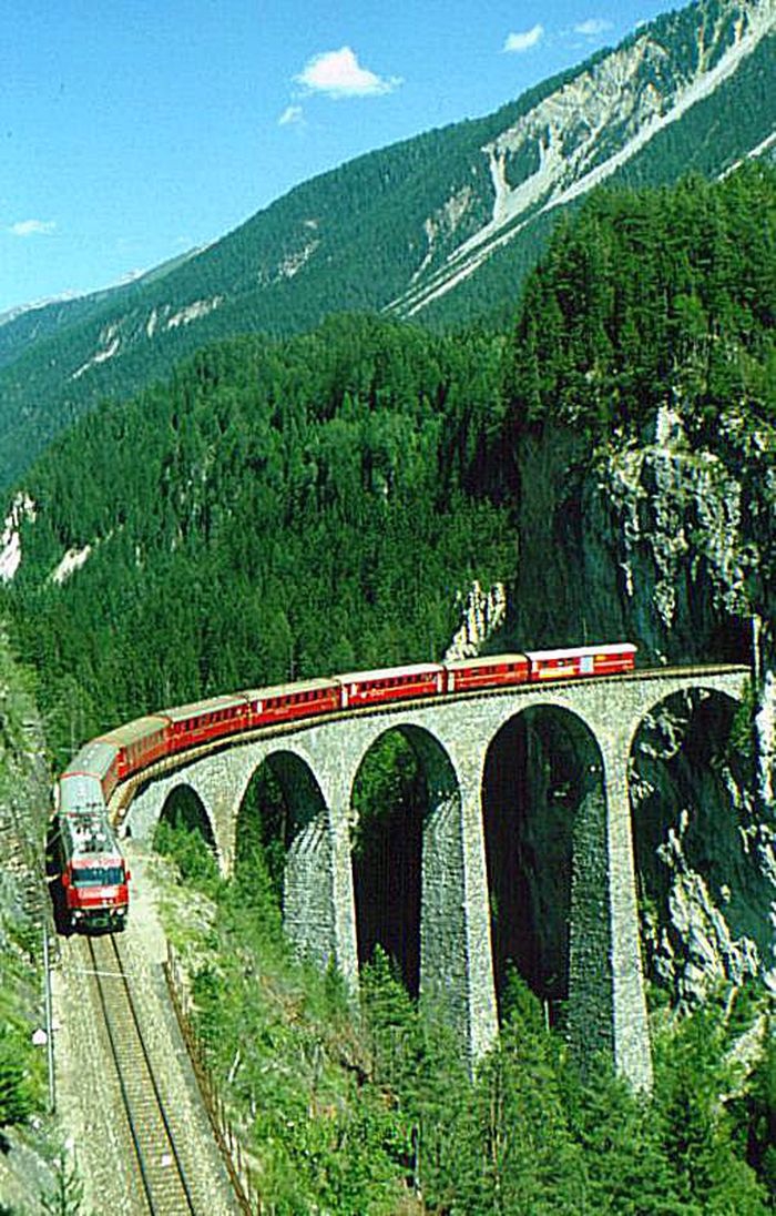 9 самых удивительных железных дорог в мире дорога, интересное, мир, поезд