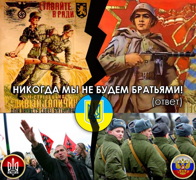 Стих украинки никогда мы не братья Стих украинки никогда мы не братья
