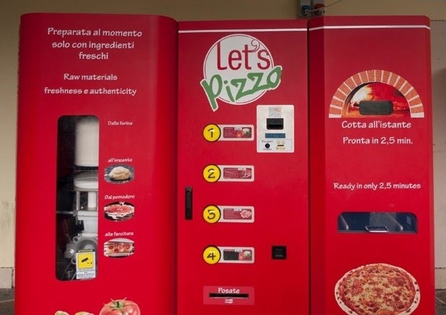 Как делают автоматы для производства пиццы (видео)