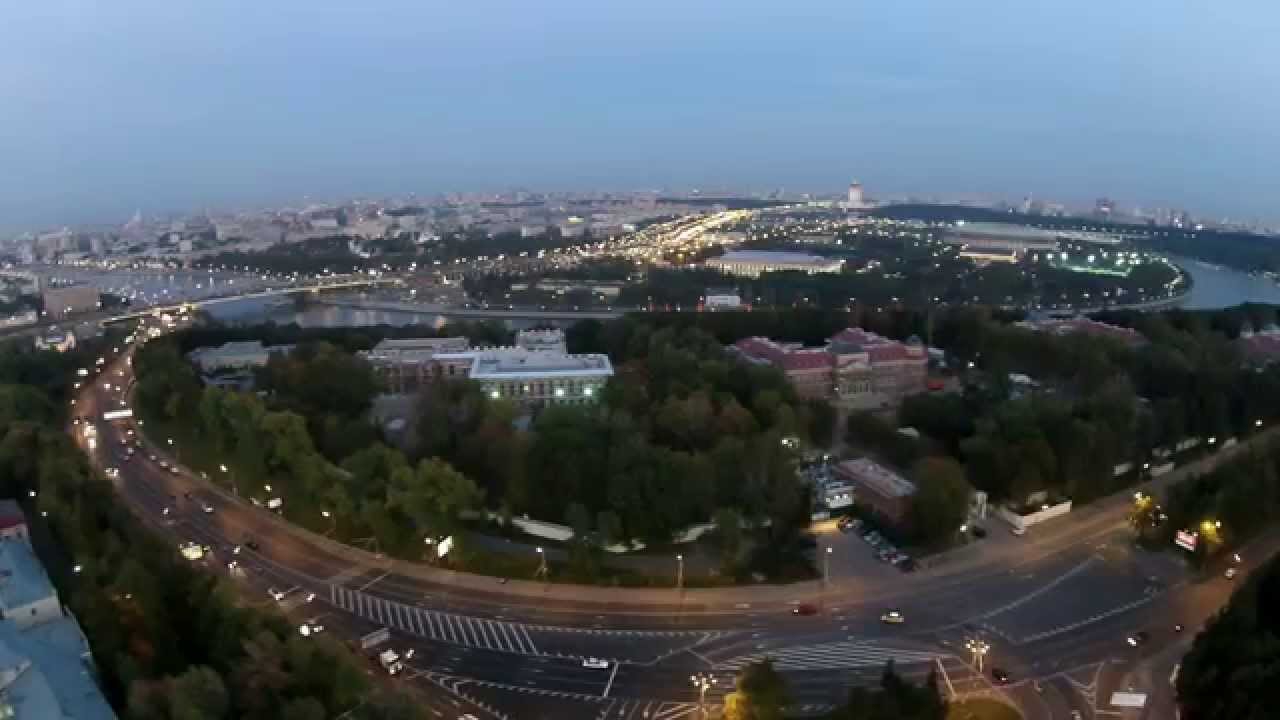Ночная Москва - вид с ул. Пудовкина Ночная Москва - вид с ул. Пудовкина
