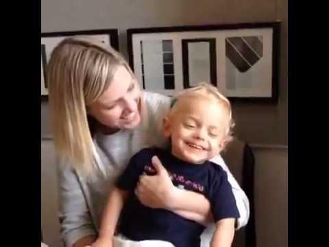 Baby Ryan Giggles at Hearing His Mom for the First Time Baby Ryan Giggles at Hearing His Mom for the First Time