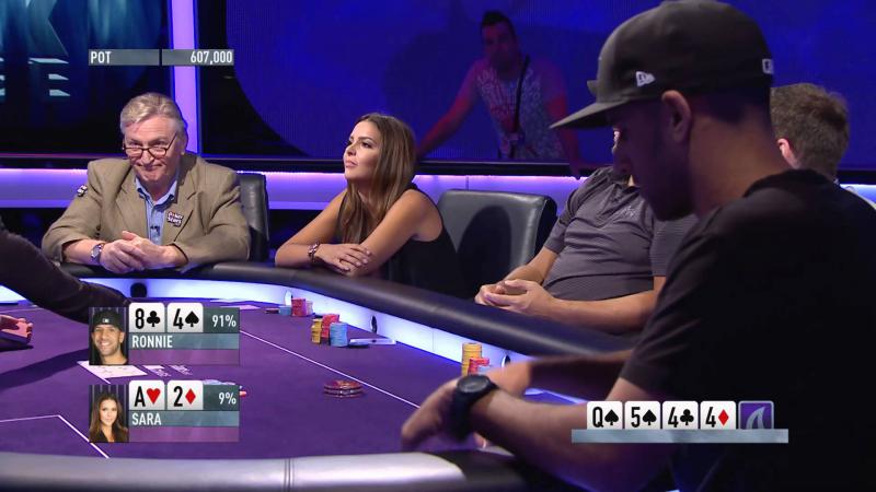 Amazing hand with Miss Finland - mayhem on the Shark Cage! | PokerStars Amazing hand with Miss Finland - mayhem on the Shark Cage! | PokerStars