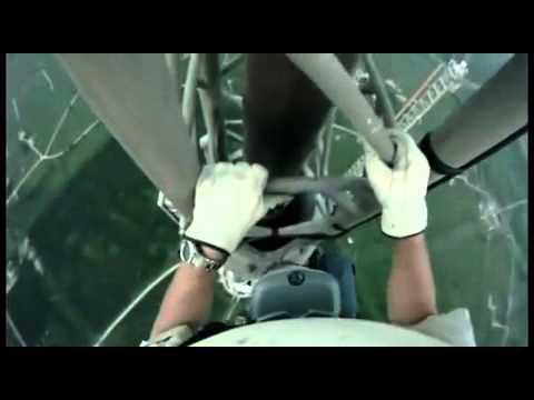 Stairway to Heaven Climbing Transmission Tower up to 1768 foot (539 meters) Stairway to Heaven Climbing Transmission Tower up to 1768 foot (539 meters)