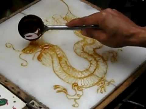 Рисование сахаром Рисование сахаром