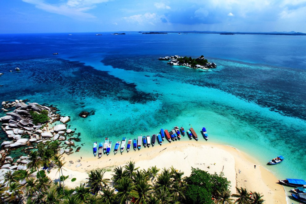 2. Вам понравятся идиллические пляжи острова Белитунг индонезия, красота, места, пейзаж, путешествия