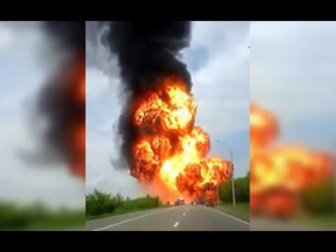 Взрыв грузовика с реагентами повредил дома на Ставрополье Взрыв грузовика с реагентами повредил дома на Ставрополье