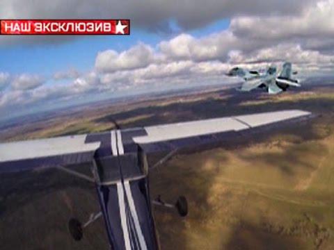 Cу-27 перехватил самолет с корреспондентом «Звезды» в Калининградской Cу-27 перехватил самолет с корреспондентом «Звезды» в Калининградской