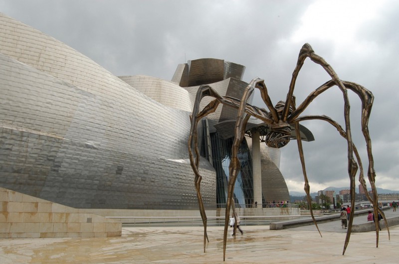Полюбоваться на Музей Гуггенхайма в испанском городе Бильбао мир, отдых, познавательно., природа, путешествия, страны