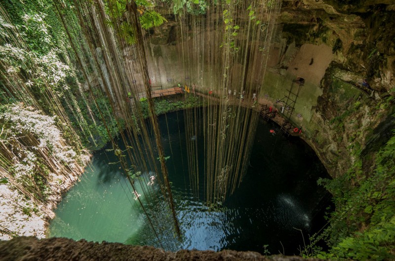 Искупаться в подземных озерах Юкатана в Мексике мир, отдых, познавательно., природа, путешествия, страны