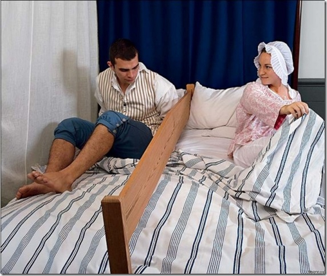 муж и жена голые в постели