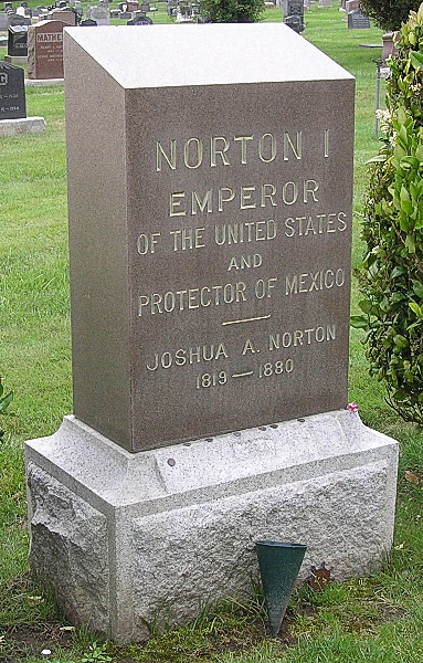 Император США Нортон Первый император США., история