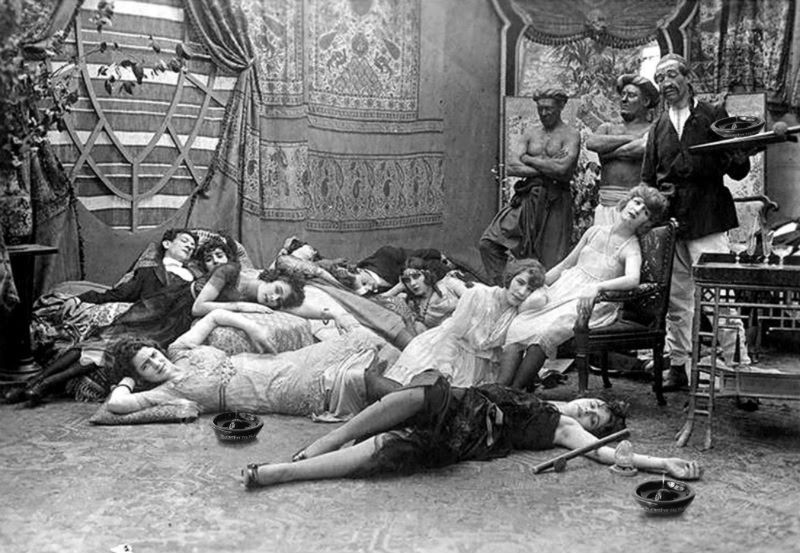 16. Опиумная вечеринка, 1918 год. история, фото