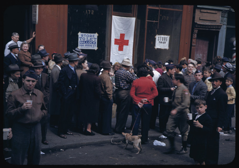 17. Сбор пожертвований для Красного Креста. 4 октября 192 года. история, нью-йорк, фото