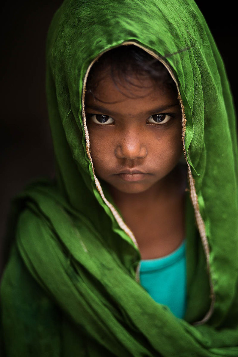 Девочка из Варанаси, Индия глаза, красота, народы мира, фото