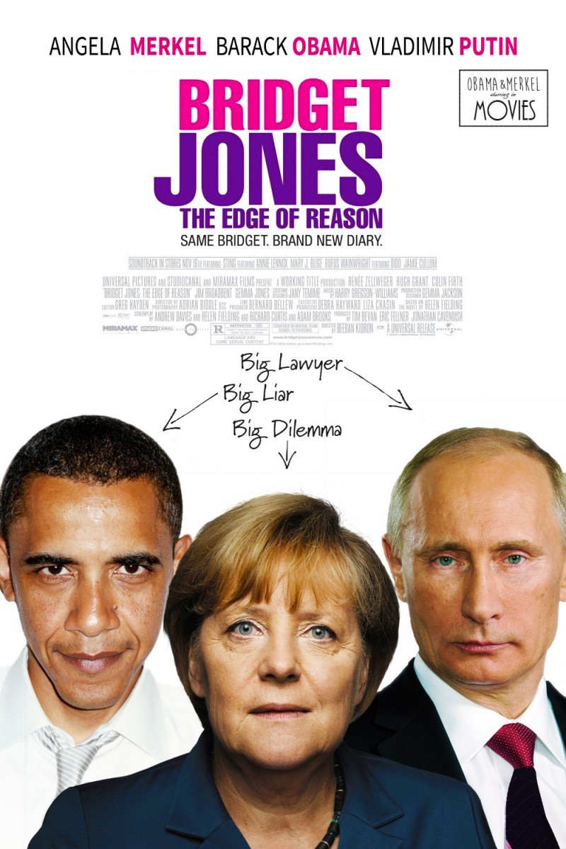 Меркель, Путин и Обама в роли героев известных кинофильмов кино, плакат, фильм