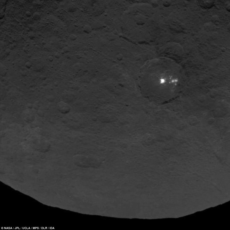 Опубликованы новые высокодетальные фото Цереры Церера, космос, фото