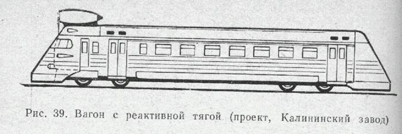 Реактивный поезд. Сделано в СССР СССР., поезд, реактивный, сделано