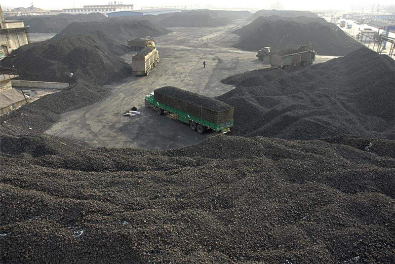 9. Уголь. Китай добывает ежегодно 1.8 миллиардов тонн угля. Это - 48.2 % мирового производства. китай, продукции