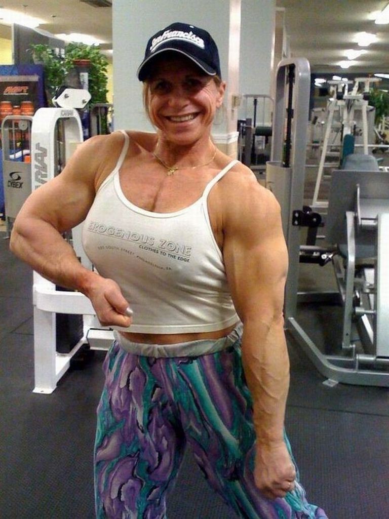 "Женщина-терминатор", покорившая мир своими железными мускулами мишель брент, мускулы