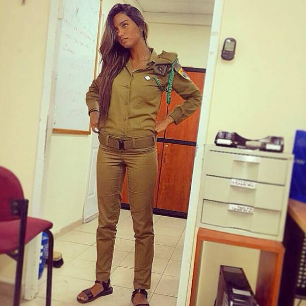 Армия Израиля, с которой сложно бороться война, девушки