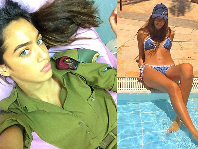 Армия Израиля, с которой сложно бороться война, девушки