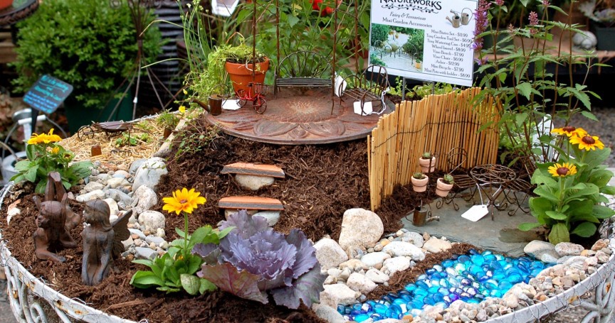 20 самых оригинальных миниатюрных садов для фей mini, дизайн, сад