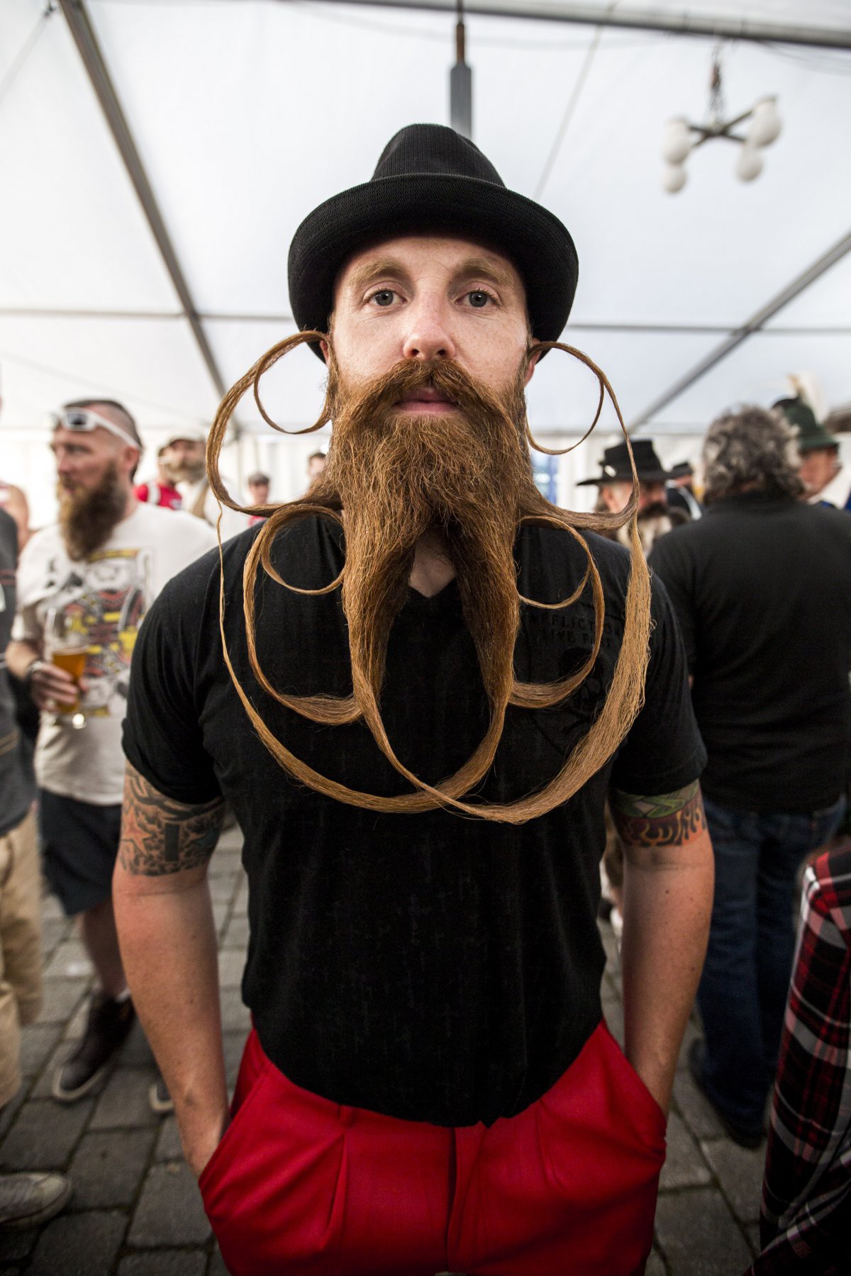 18 умопомрачительных портретов участников Всемирного чемпионата бород и усов 2015 борода, мужчины, портрет, усы