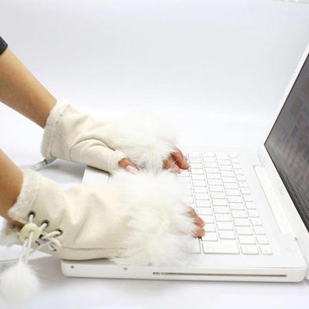 2. Согревающие USB-перчатки зима, одежда, юмор