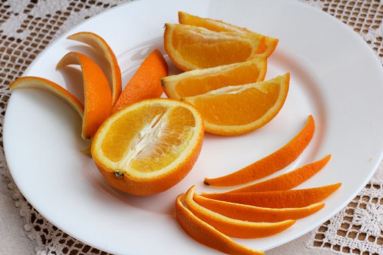 1. Апельсиновые корки идея, продукты, хитрости