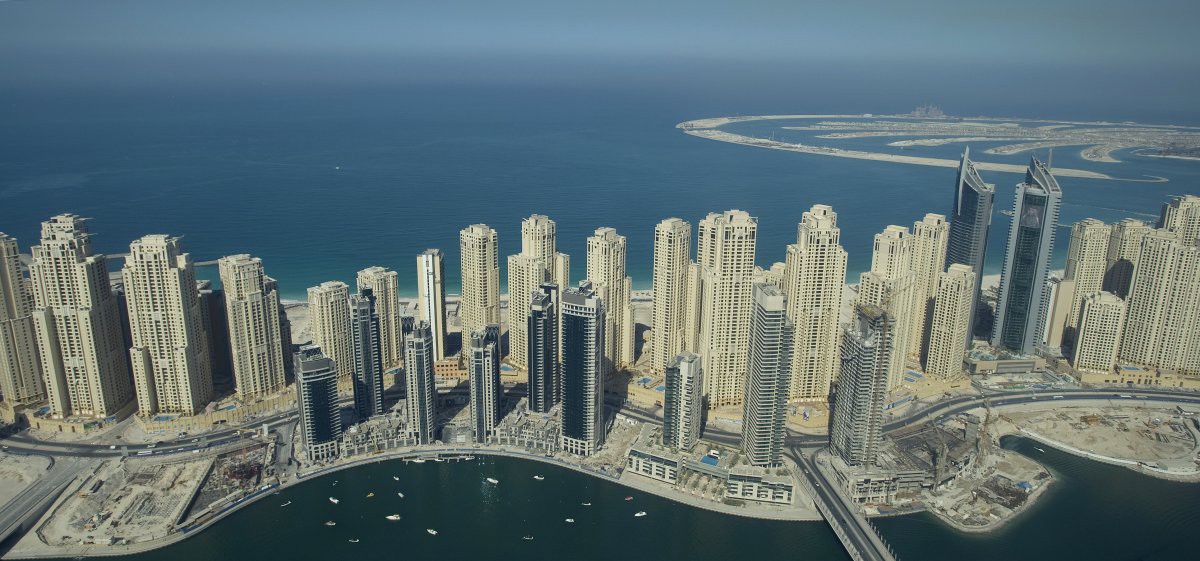 17. Джумейра Бич Резиденс (Jumeirah Beach Residence) – крупнейший в мире проект строительства в одну очередь. в мире, дубай, красота