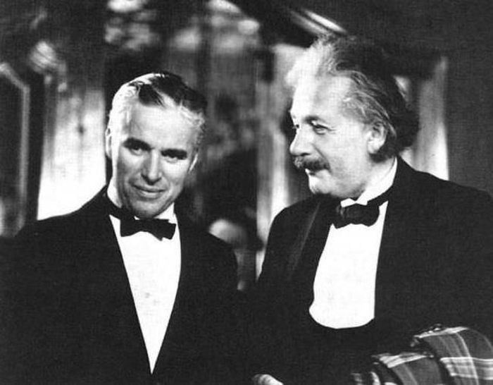 1. Чарли Чаплин и Альберт Эйнштейн. история, фотография
