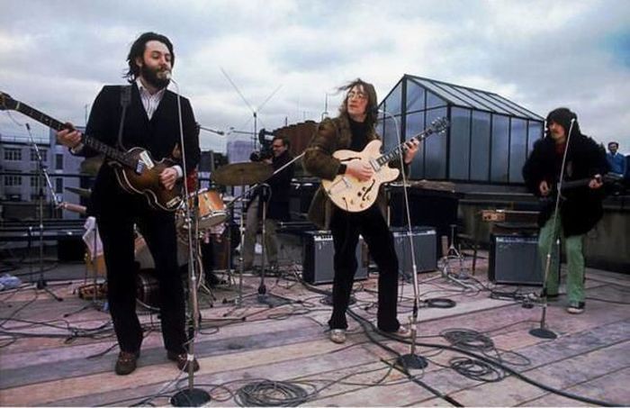 20. Последний концерт The Beatles, 1969 год. история, фотография