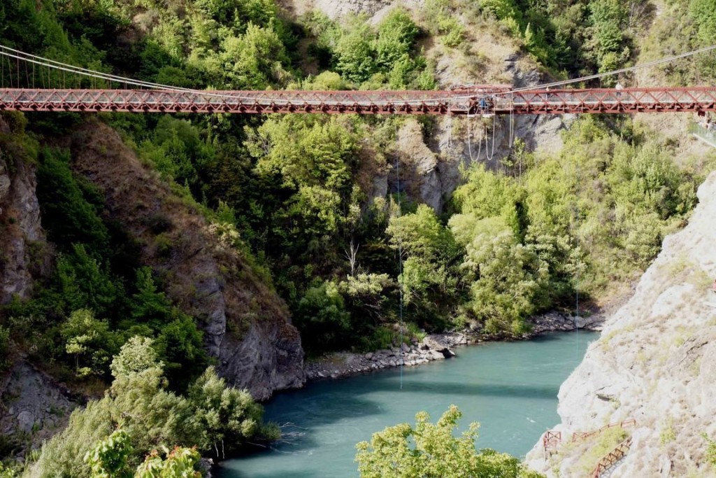 3. Подвесной мост горловины Каварау — Новая Зеландия в мире, мост