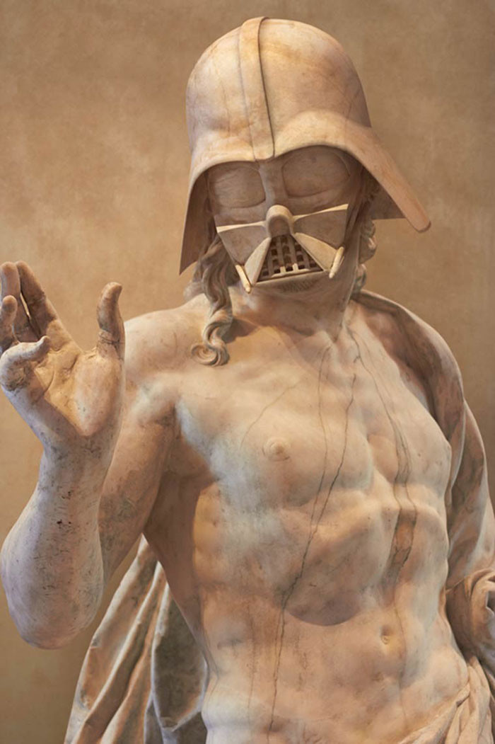 Скульптури персонажів "Зоряних воєн" в античному стилі Зоряні війни, скульптура