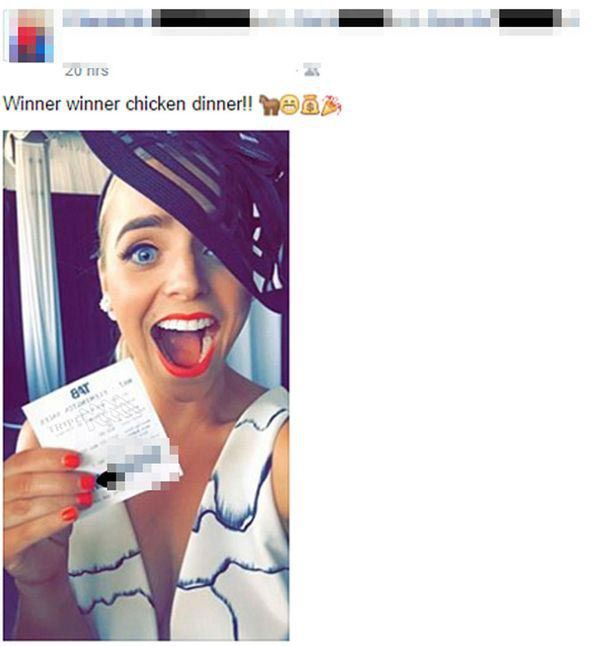Едрить вы простофиля: девушка упустила выигрыш, опубликовав фото выигрышного билета в Facebook австралия, выигрыш