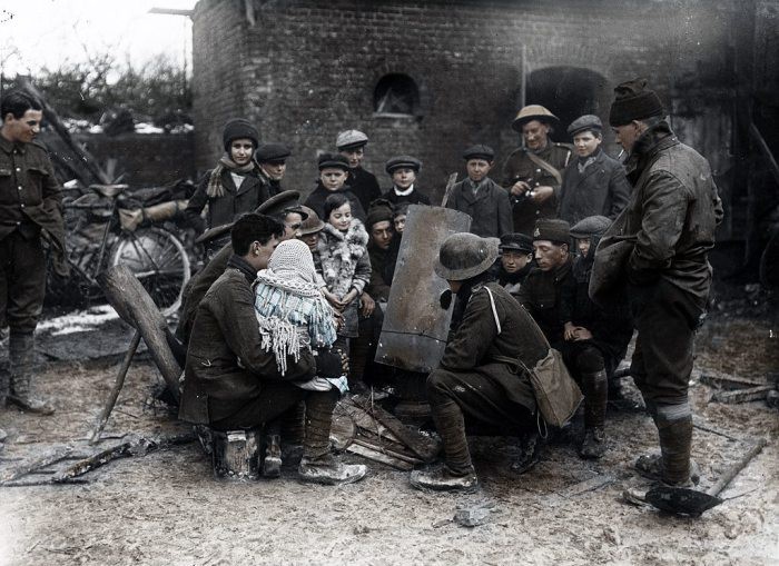 Тяжелый быт солдат в годы Первой мировой войны быт солдат, история, первая мировая