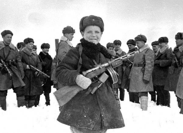 Дети в составе территориальной обороны в годы Великой Отечественной войны 