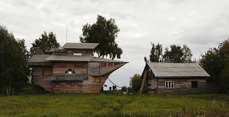 13 необычных домов России дома, россия