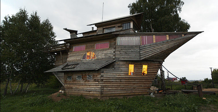 13 необычных домов России дома, россия