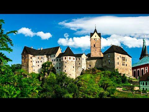 Аэросъемка старинного замка в Чехии Аэросъемка старинного замка в Чехии